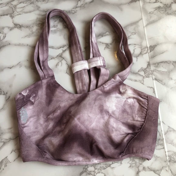 NWOT FREE PEOPLE On The Radar Tie Dye Sports Bra - Picture 5 of 8